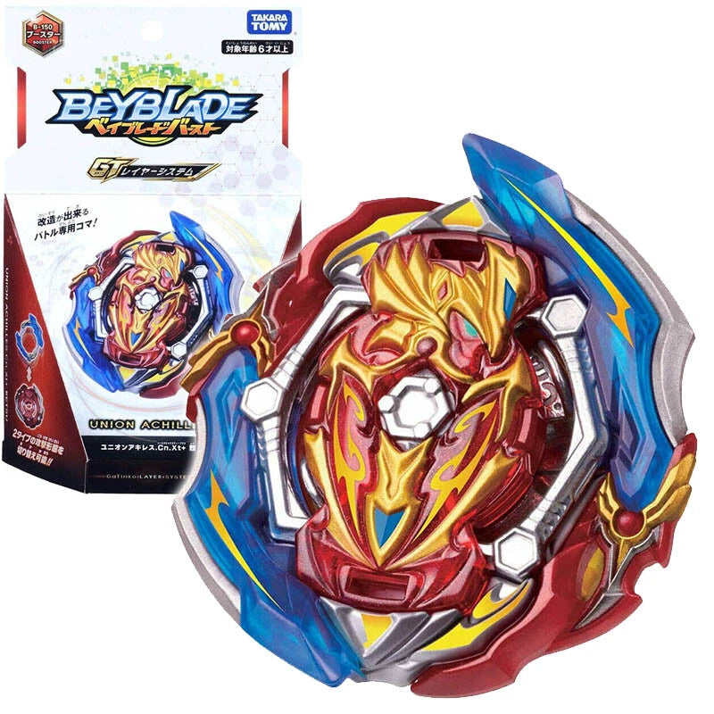 TAKARA TOMY Union Achilles .Cn.Xt Booster Beyblade Launcher GT B-150 Official TAKARA - KOEEK