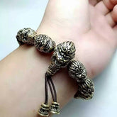 21mm Brass Vintage Bracelet Qi Tian Da Sheng Art Handcrafted Jewelry 07FC0E-D4 - KOEEK