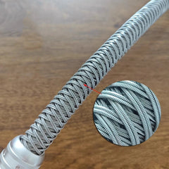 Handmade 304 Stainless Steel Steel Whip Horse Bull Whip Cowboy Horsewhip 001 07FC0E-D4 - KOEEK