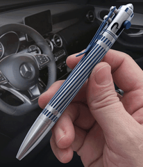 EDC Practical Titanium Alloy Pocket Ballpoint Pen Tactical working signature Pen 07FC0E-D4 - KOEEK