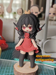 10cm Black Souls 2 Queen of the Heart Lorina Handmade Clay Model with Dust Cover 07FC0E-D4 - KOEEK