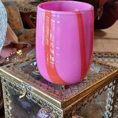 ANTHROPOLOGIE PIPER LYCHEE CLEMENTINE PINK GLASS CANDLE 💕~ 70 hr 15.34 oz. ANTHROPOLOGIE - KOEEK