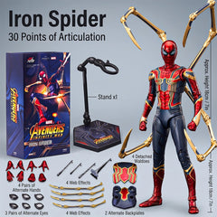 ZD Toys Iron Spider Suit 1/10 Scale 7" No Way Home Collectible Figure ZD_TOYS - KOEEK