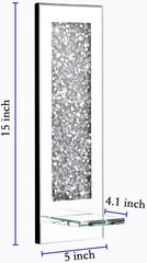 Crystal Diamond Wall Candle Holder Set (2 pieces) 07FC0E-D4 - KOEEK