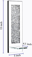 Crystal Diamond Wall Candle Holder Set (2 pieces)