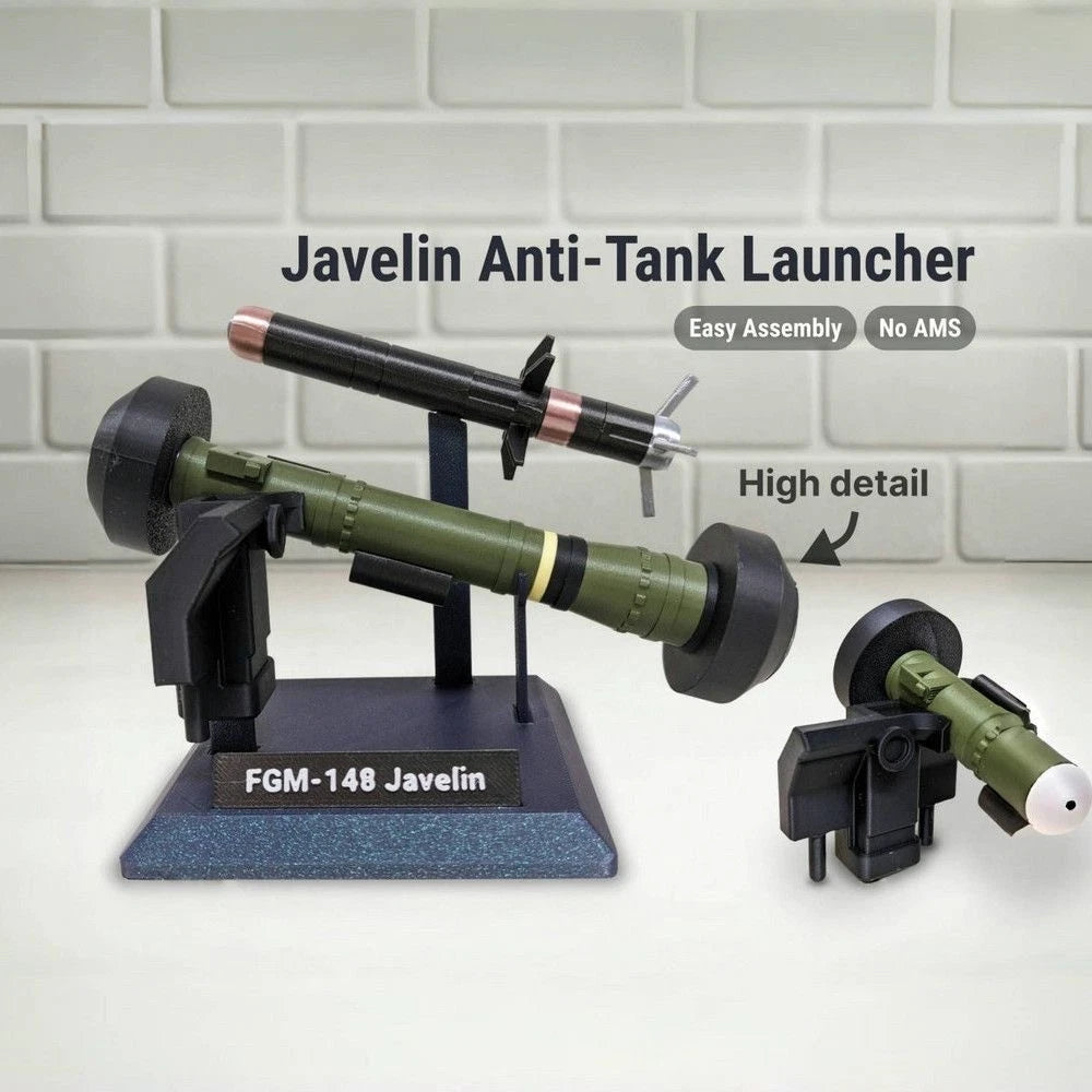 FGM-148 Javelin Anti-Tank Missile Plastic Model Kit for 1/6 Scale Action Figure 07FC0E-D4 - KOEEK