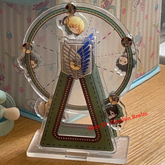 Anime Attack on Titan Levi Ferris Wheel Acrylic Desktop Stand Figure Decor Gift 07FC0E-D4 - KOEEK