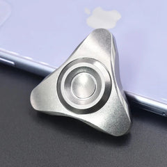 EDC Hand Spinner Adult Fidget Toys Stainless Steel Triangle Fidget Spinner Toy 07FC0E-D4 - KOEEK