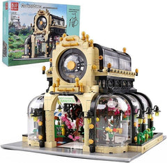new MOULD KING 16019 Botanical Garden Led Light Street View Building Blocks Toy MOC KOEEK - KOEEK