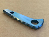 EDC 1PC Anodized Blue Titanium Back Spacer for Spyderco Paramilitary 2 Para2 C81 07FC0E-D4 - KOEEK