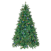 7.5FT Green Artificial Christmas Tree Holiday Season w/ LED Light Indoor Outdoor 07FC0E-D4 - KOEEK
