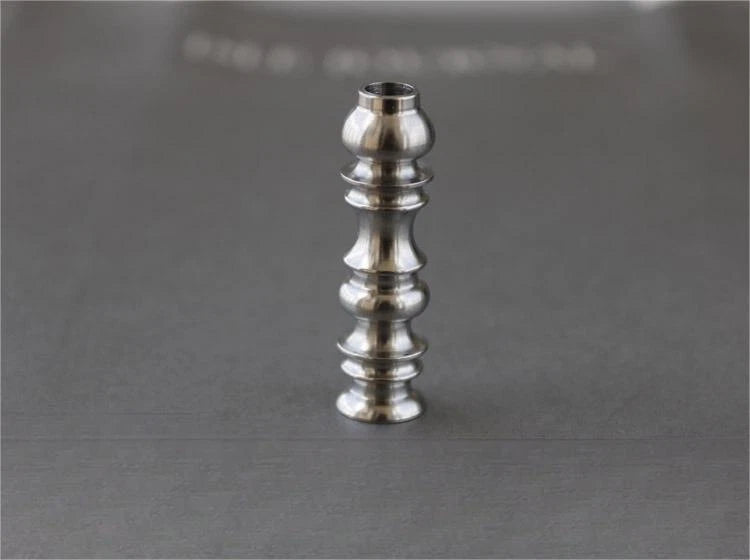 TC4 Titanium Alloy Knife Lanyard Bead Paracord Keychain Pendant EDC Craft DIY 07FC0E-D4 - KOEEK
