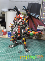 YU-GI-OH! 5DS Hot Red Dragon Archfiend King Calamity Resin Figure Model Toy 25cm 07FC0E-D4 - KOEEK