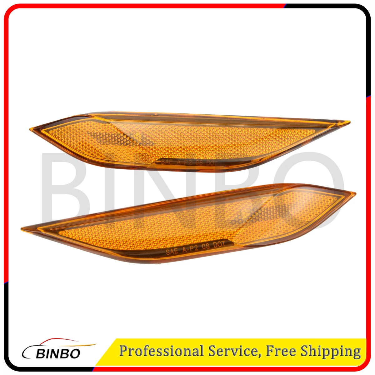 Front Bumper LED Side Marker Light For Porsche Cayenne 958 92A 3.6L Left & Right 07FC0E-D4 - KOEEK