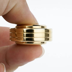Brass Hand Twisting Spinning Top Toy Gyro Multi-function Gyroscope 07FC0E-D4 - KOEEK
