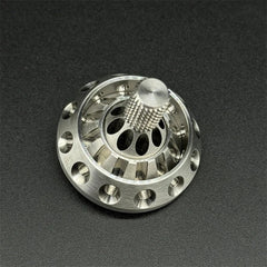 Fashion Stainless Steel Fidget Spinner EDC Stress Relief Hand Spinner Cool Gift 07FC0E-D4 - KOEEK