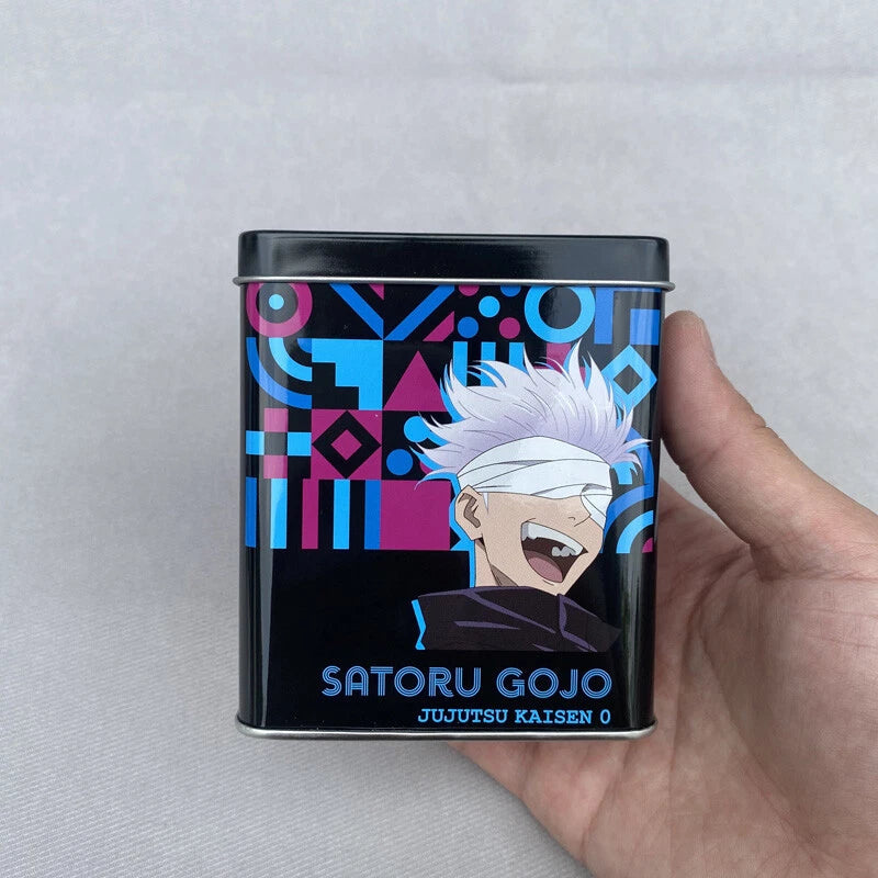 Jujutsu Kaisen Decoration Satoru Gojo Candy Jar Storage Box Iron Box Anime Gift 07FC0E-D4 - KOEEK