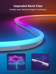 Neon, LED Smart Neon Rope Light , Softer Material, 9.8 Feet, White 07FC0E-D4 - KOEEK