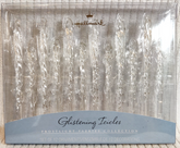 2001 Hallmark Hand-Twisted Frostlight Glistening Icicles Glass Set of 12 HALLMARK - KOEEK