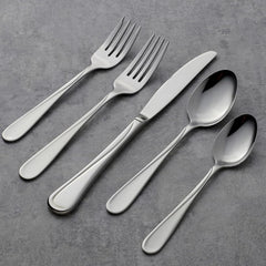 45-piece stainless steel flatware set, service for 8 07FC0E-D4 - KOEEK