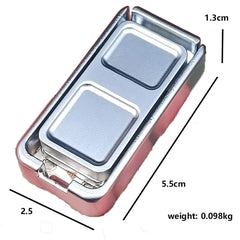 Push Card Magnetic Slider EDC Fidget Slider Metal ADHD Anti Stress Toys Stress 07FC0E-D4 - KOEEK
