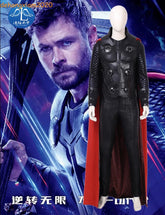 Avengers: Infinity War Thor Cosplay Costume Men Full Suit Uniform Party Show 07FC0E-D4 - KOEEK