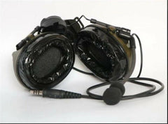 C3 TCA Comtac-III Tactical Headset Peltor Helmet Ver. Noise Reduction Headphone 07FC0E-D4 - KOEEK