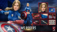 SWTOYS FS049 1/6 Scale Female MS.Rogers 12''Action Figure Collection Model Doll SWTOYS - KOEEK