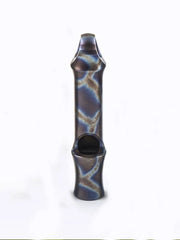 Outdoor EDC Titanium Alloy Keychain Safety Whistle Necklace Lanyard Survival 07FC0E-D4 - KOEEK