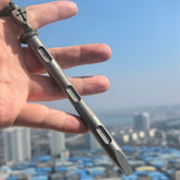 TC4 Titanium alloy pry bar EDC Tool Self-defense long14.5cm 07FC0E-D4 - KOEEK