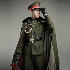 Male Military Army Cosplay Uniform Costume Outfits Party Full Suit Sets 07FC0E-D4 - KOEEK