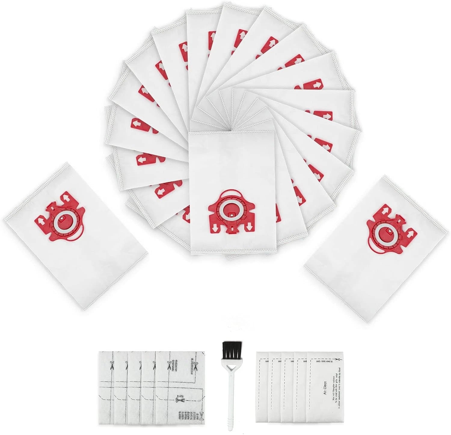 Dust bag replacement kit, suitable for Mie.le FJM 07FC0E-D4 - KOEEK