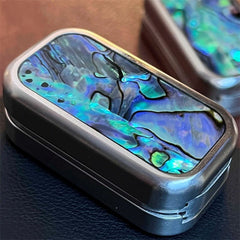 EDC Fine Fritillaria Fidget Toy Stainless Steel Three-layer Push Fidget Slider 07FC0E-D4 - KOEEK