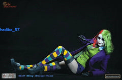 WOLFKING Female Joker Action Figure 1/6 Scale Model Toy WK89008A IN STOCK WOLFKING - KOEEK