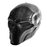 Carbon Fiber Deathstroke Terminator Arrow Mask Cosplay Props Mask Helmet Gift 07FC0E-D4 - KOEEK