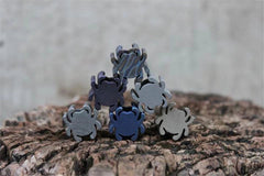 COOL Spider Shaped Lanyard Pendant EDC Knife Tool Beads Titanium Paracord Beads 07FC0E-D4 - KOEEK