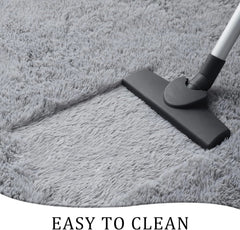 Soft Runner Rugs for Bedroom Living Room Plush Fluffy Rug 2x6 Feet, Shag Furry 07FC0E-D4 - KOEEK