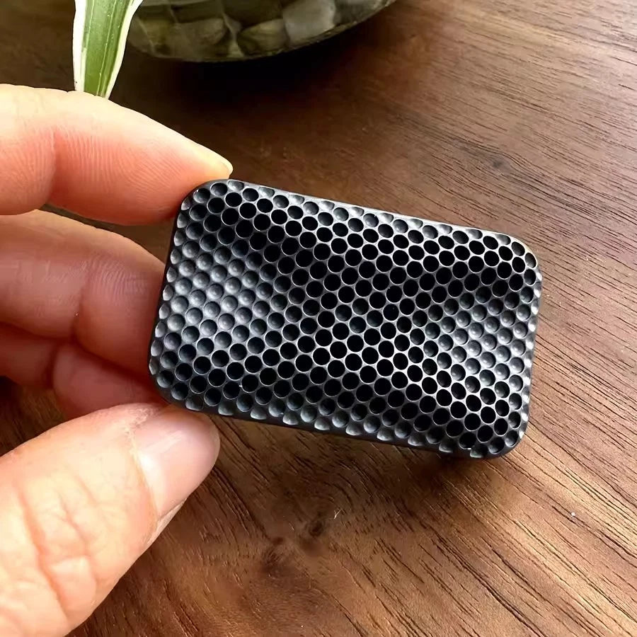 Coral Zirconium Alloy Unlimited Push EDC Mechanical Haptic Slider Fidget Slider 07FC0E-D4 - KOEEK