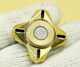 EDC Brass Hand Twisting Spinning Top Toy Gyro Multi-function Gyroscope Gifts 07FC0E-D4 - KOEEK