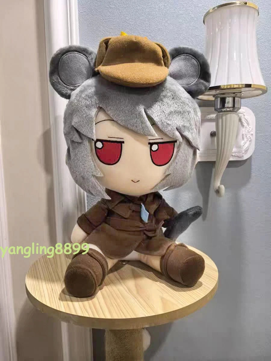 Touhou Project Nazrin Fumo Plush 30cm Anime Cosplay Prop Cute Xmas Toy Gift 07FC0E-D4 - KOEEK
