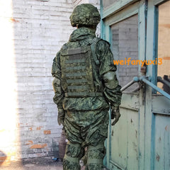 Replica Russian 6B46 EMR Armor Tactical Vest Molle Plate W/ AK Pouches Set Suit 07FC0E-D4 - KOEEK