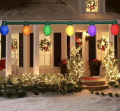 14.5' Gemmy MultiColor FLASHING Christmas Light String - Christmas inflatable GEMMY - KOEEK