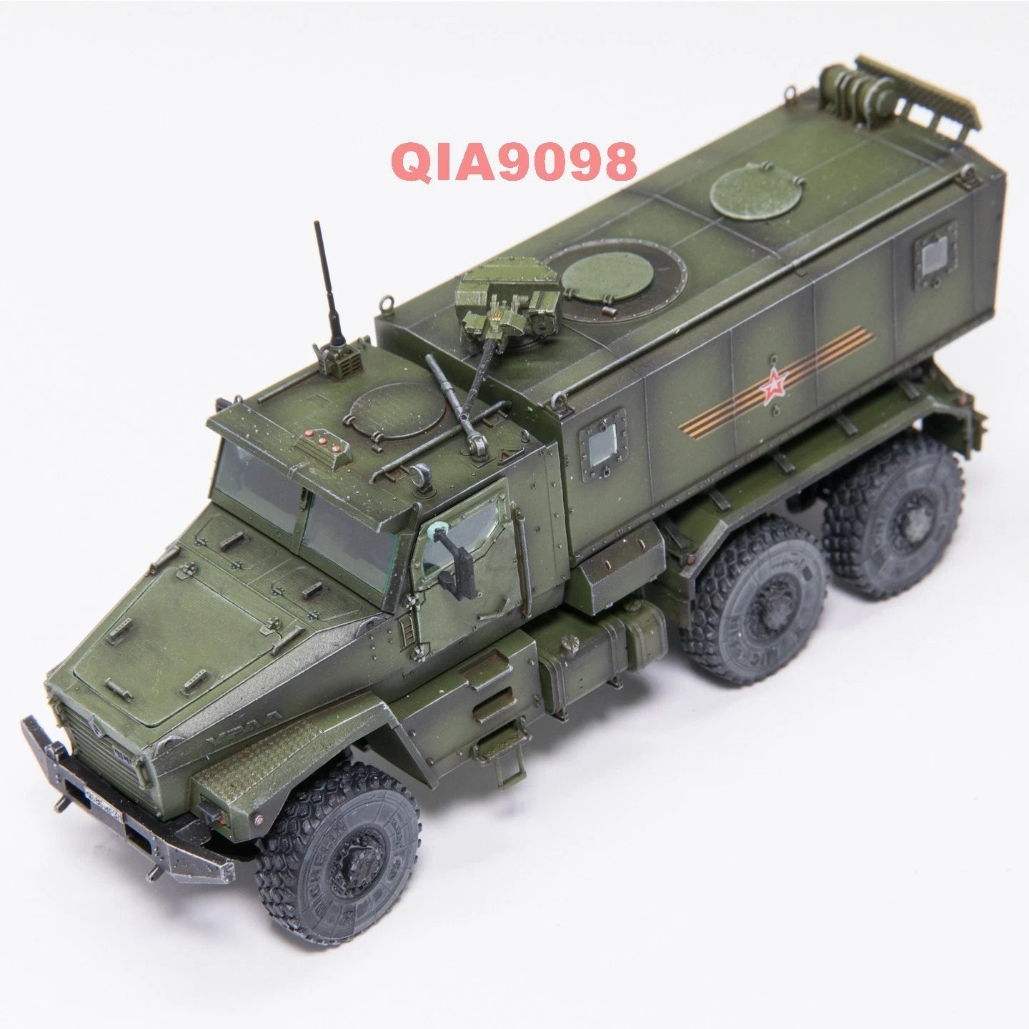 1:72 Russian Typhoon Wheeled Armored Vehicle Parade Signage Resin Model 07FC0E-D4 - KOEEK