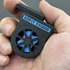 Steam Gear EDC Fidget Toy Novelty Plastic Fidget Slider Stress Relief & ADHD Toy 07FC0E-D4 - KOEEK