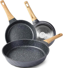 Non-Stick Skillet, Induction Skillet Set, Granite Skillet 07FC0E-D4 - KOEEK