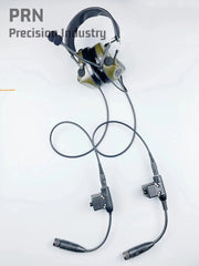 Replica PRN Dual Com COMTAC II COMTAC2 Headset DEVGRU NAVY SEALS OLDSCHOOL 07FC0E-D4 - KOEEK