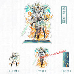 Anime Honkai: Star Rail Firefly Acrylic Desktop Stand Figure Collection Decor 07FC0E-D4 - KOEEK