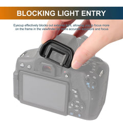Camera Eyecup Eyepiece Viewfinder Protector for EOS 60Da 6D 5DII 60D 50D 5D 40D 07FC0E-D4 - KOEEK