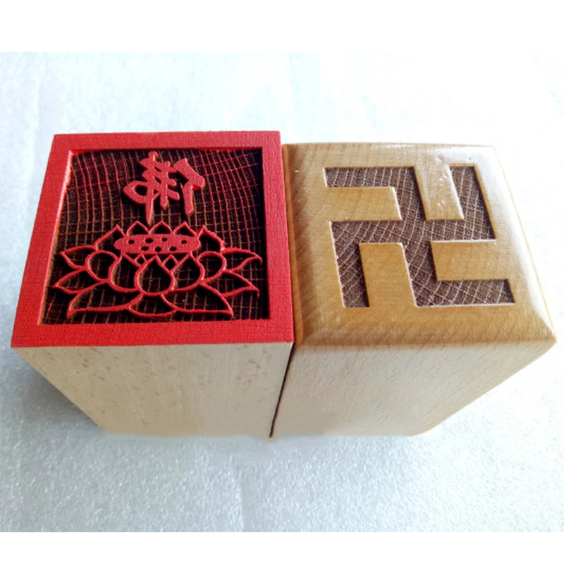 1 PC Buddhist Seal Lotus Seal Buddhist Supplies Lotus Buddhist Dharma Seal Tool 07FC0E-D4 - KOEEK
