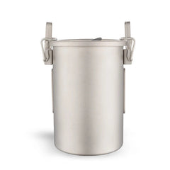 Titanium Outdoor Cookware Camping Cooking Pot With Folding Handles Utensils 07FC0E-D4 - KOEEK